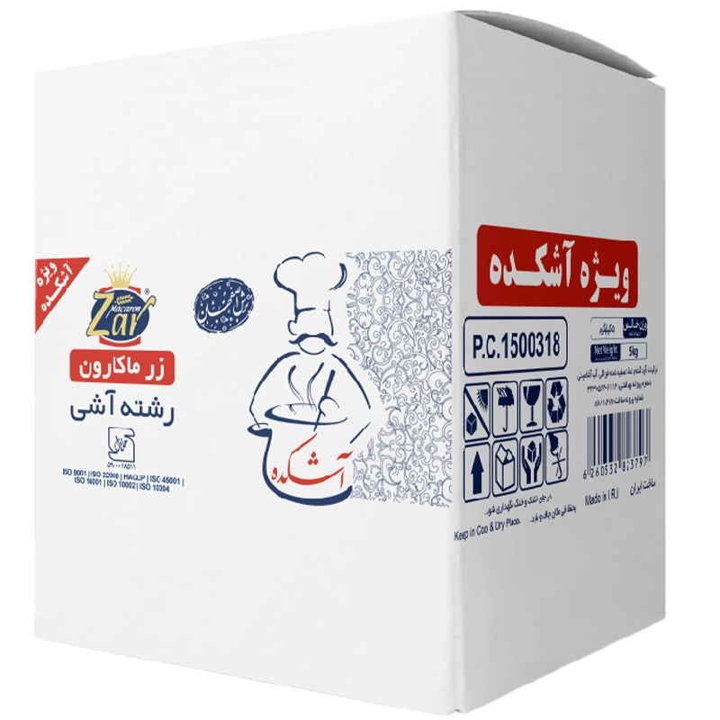 رشته آش ۵ کیلوگرم زر ماکارون