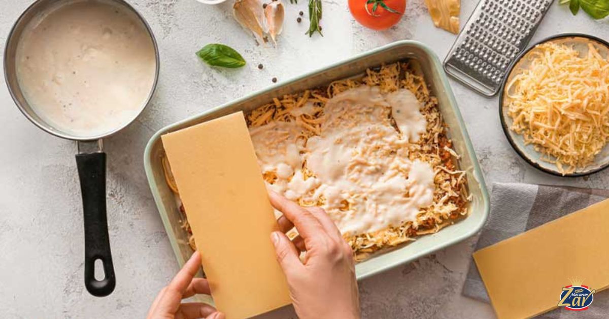 طرز تهیه سس بشامل برای لازانیا