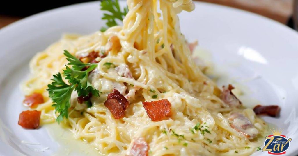 رسپی اسپاگتی کاربونارا