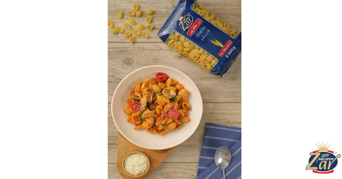 تصویر رسپی خوراک پاستا