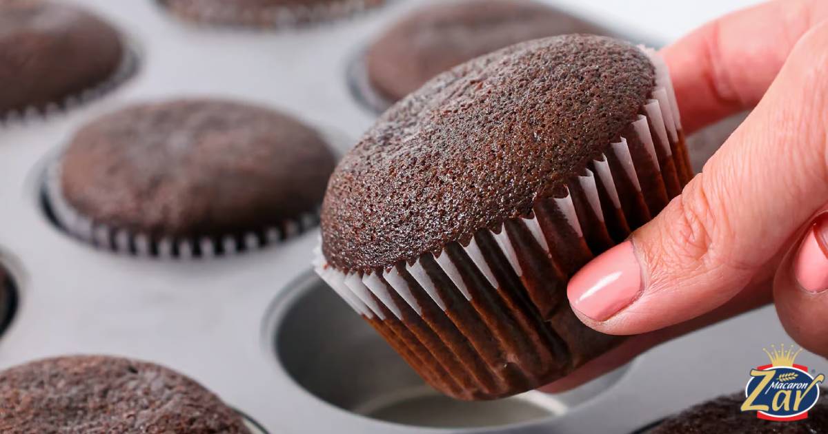 کاپ کیک شکلاتی 