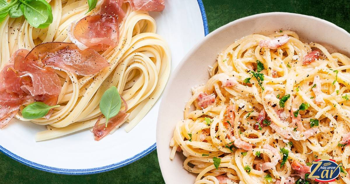 فرق ماکارونی با اسپاگتی در چیست