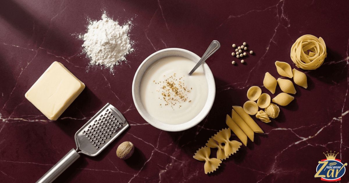 طرز تهیه سس بشامل