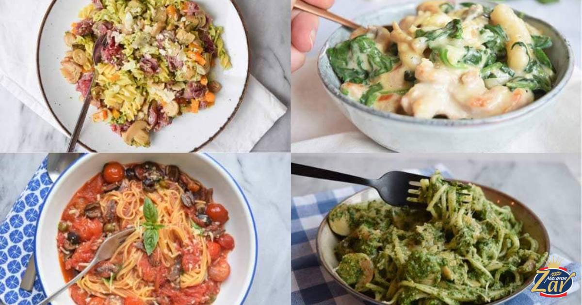 انواع شکل ماکارونی