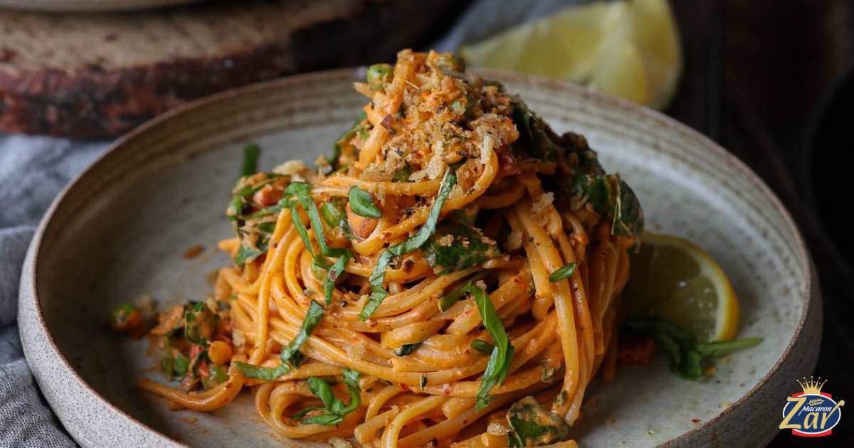 پخت پاستا وگان