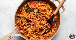 پاستا خانگی با سس مخصوص