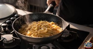 پاستای تازه پخته‌شده