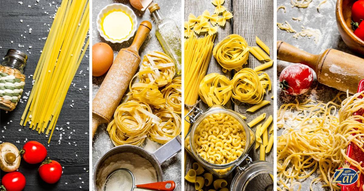 انواع ماکارونی شکل دار