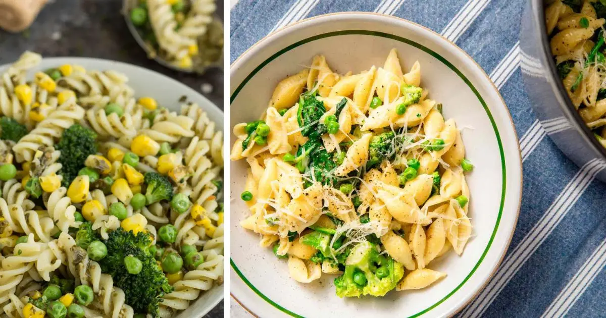 پاستا سبزیجات