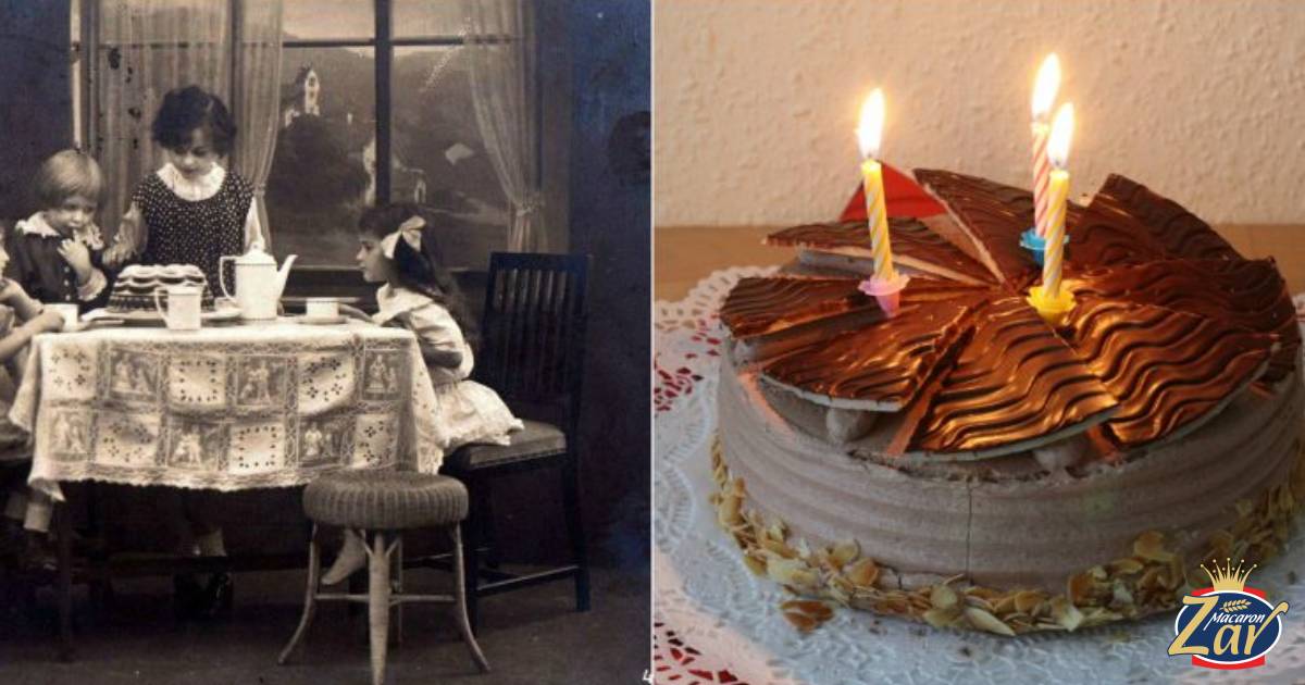 تاریخچه کیک جشن تولد