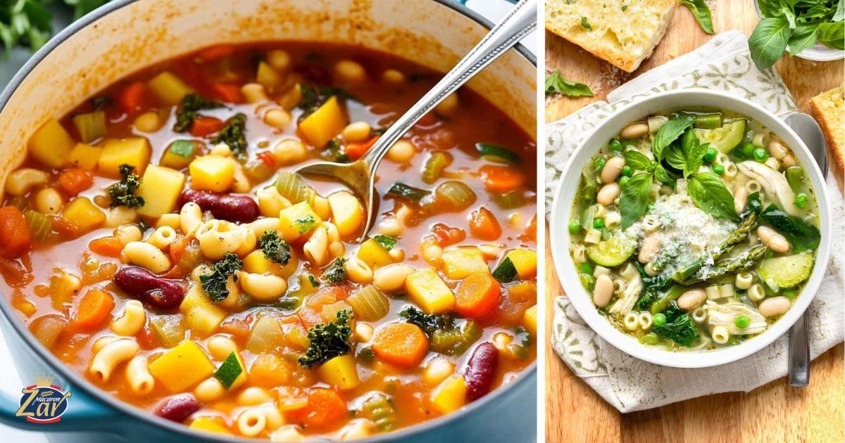 سوپ مینسترون ایتالیایی