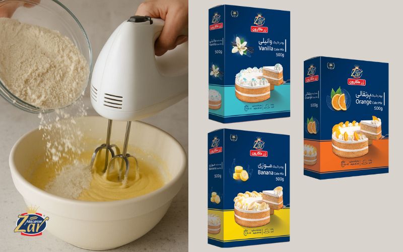 مراحل پخت: از مخلوط تا فر