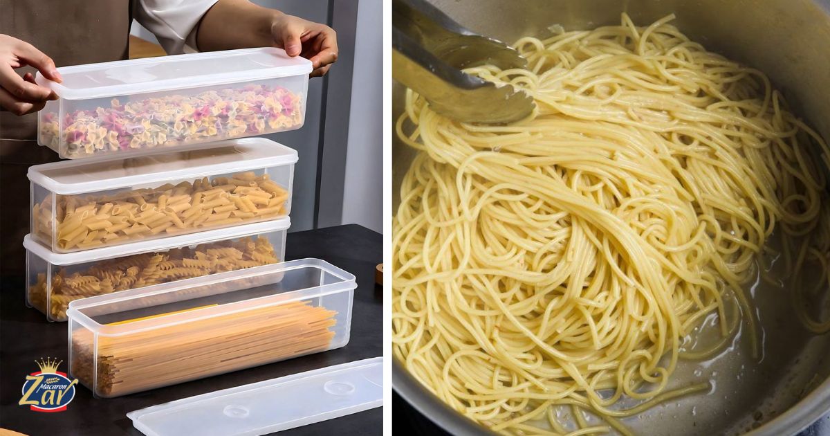 پخت سریع و بدون دردسر پاستا