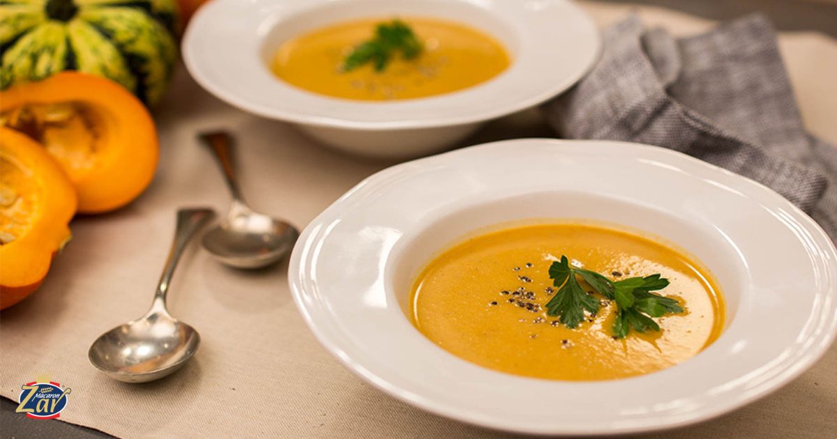 سوپ کدو حلوایی
