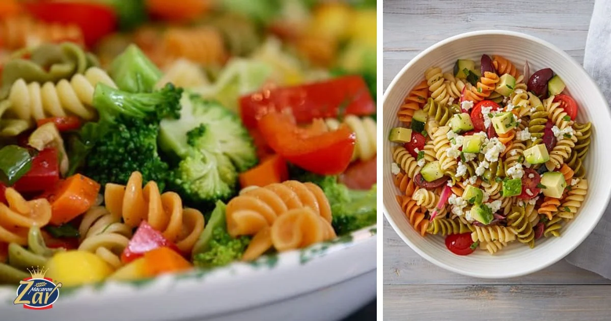 پاستای سبزیجات اقتصادی