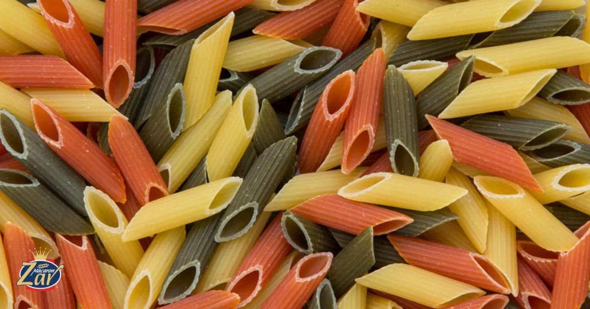 پاستاهای رنگی