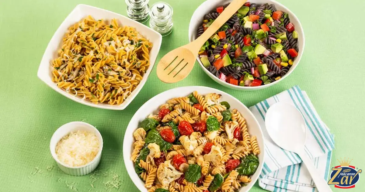 پاستا با حبوبات