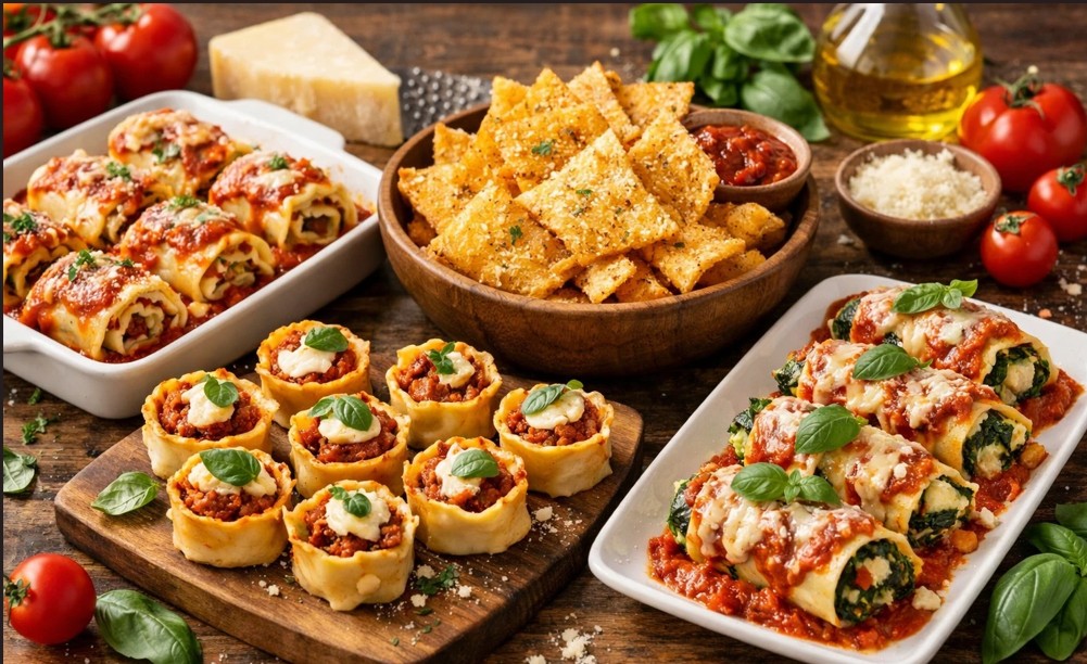 ایده غذا با ورق لازانیا