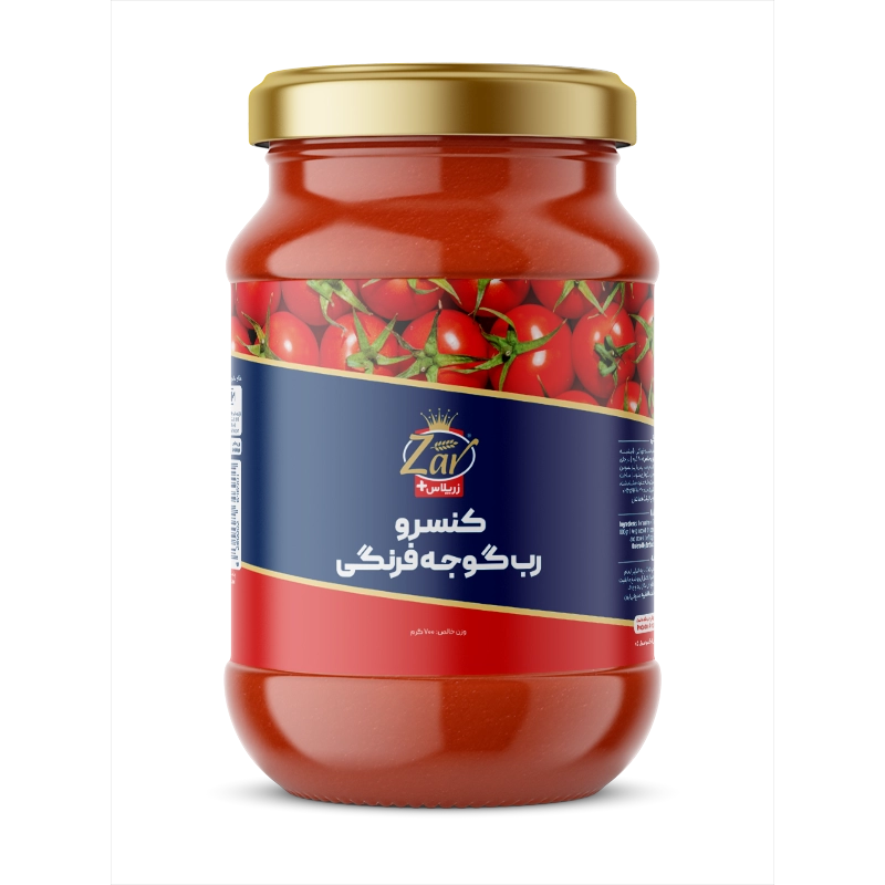 رب گوجه 700 گرمی زرپلاس