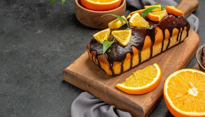 طرز تهیه کیک با پودر کیک پرتقالی زر ماکارون