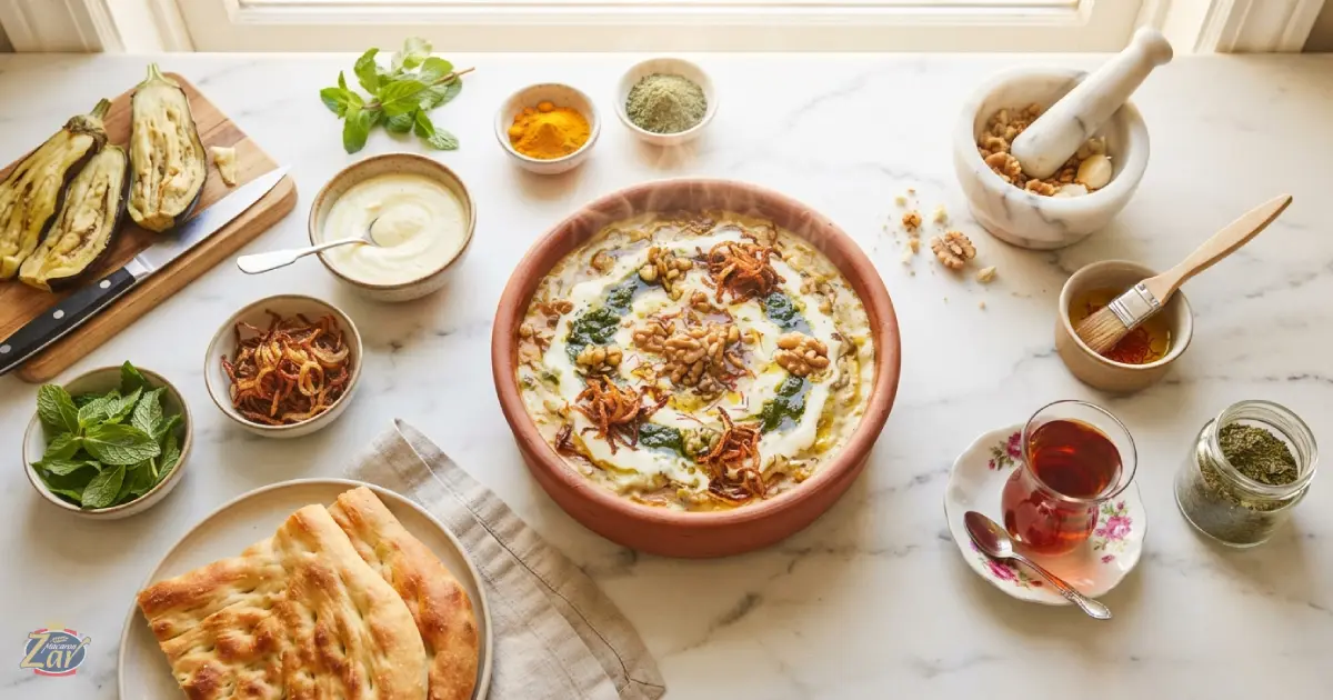 طرز تهیه کشک بادمجان